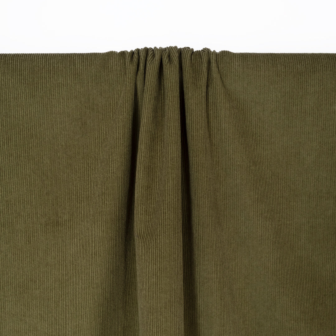 Fine Cotton Corduroy - Caper | Blackbird Fabrics