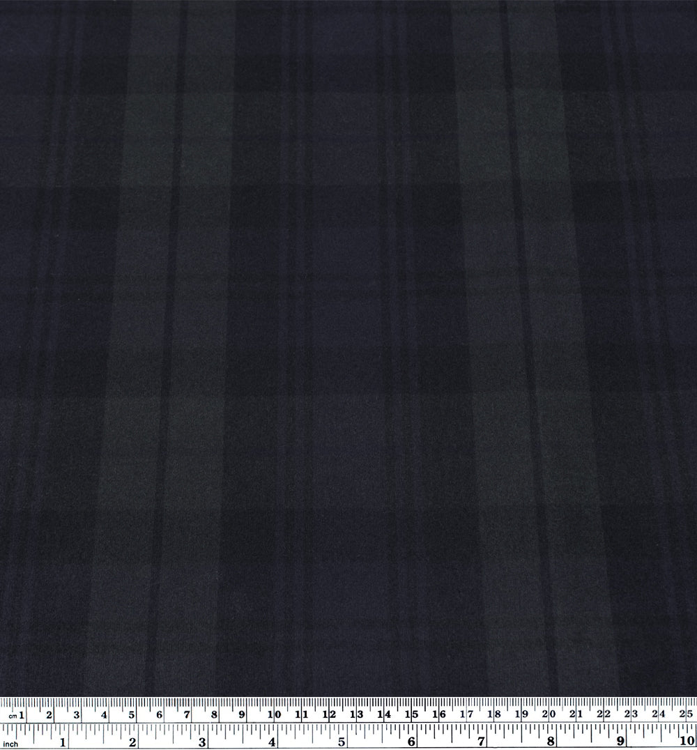 British Millerain Tartan Waxed Canvas - Blackwatch | Blackbird Fabrics