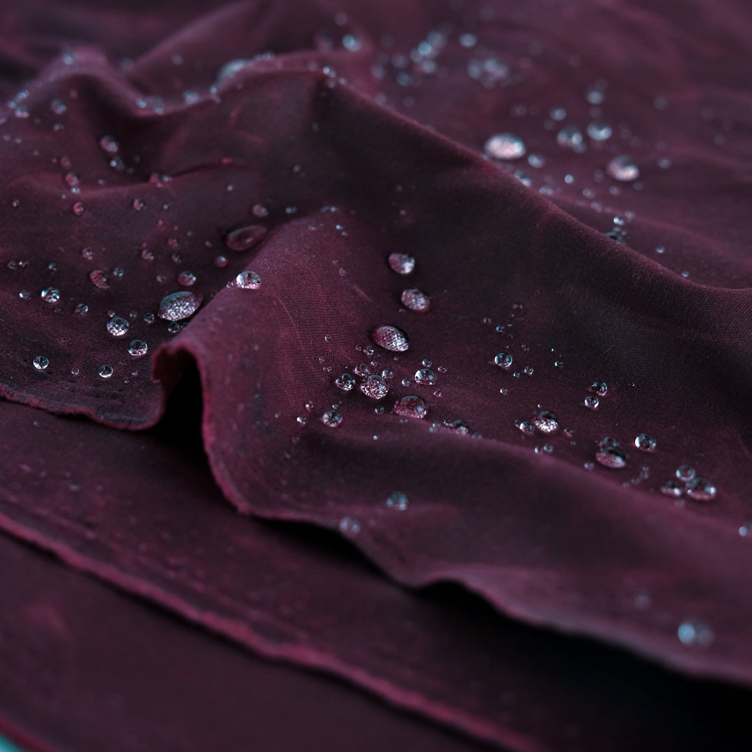 Waxed Cotton Canvas - Boysenberry | Blackbird Fabrics