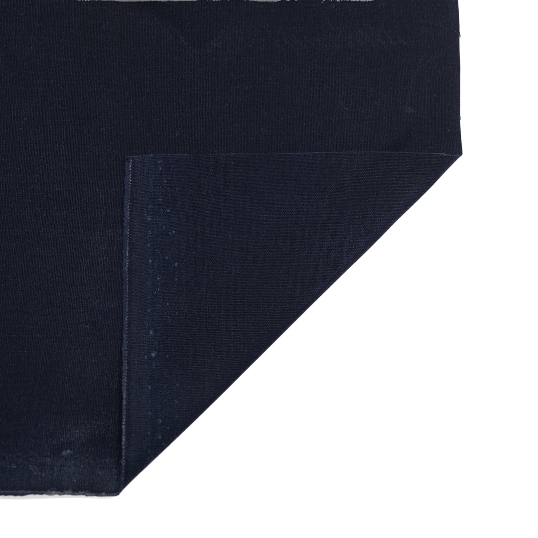 Waxed Cotton Canvas - Midnight Blue | Blackbird Fabrics
