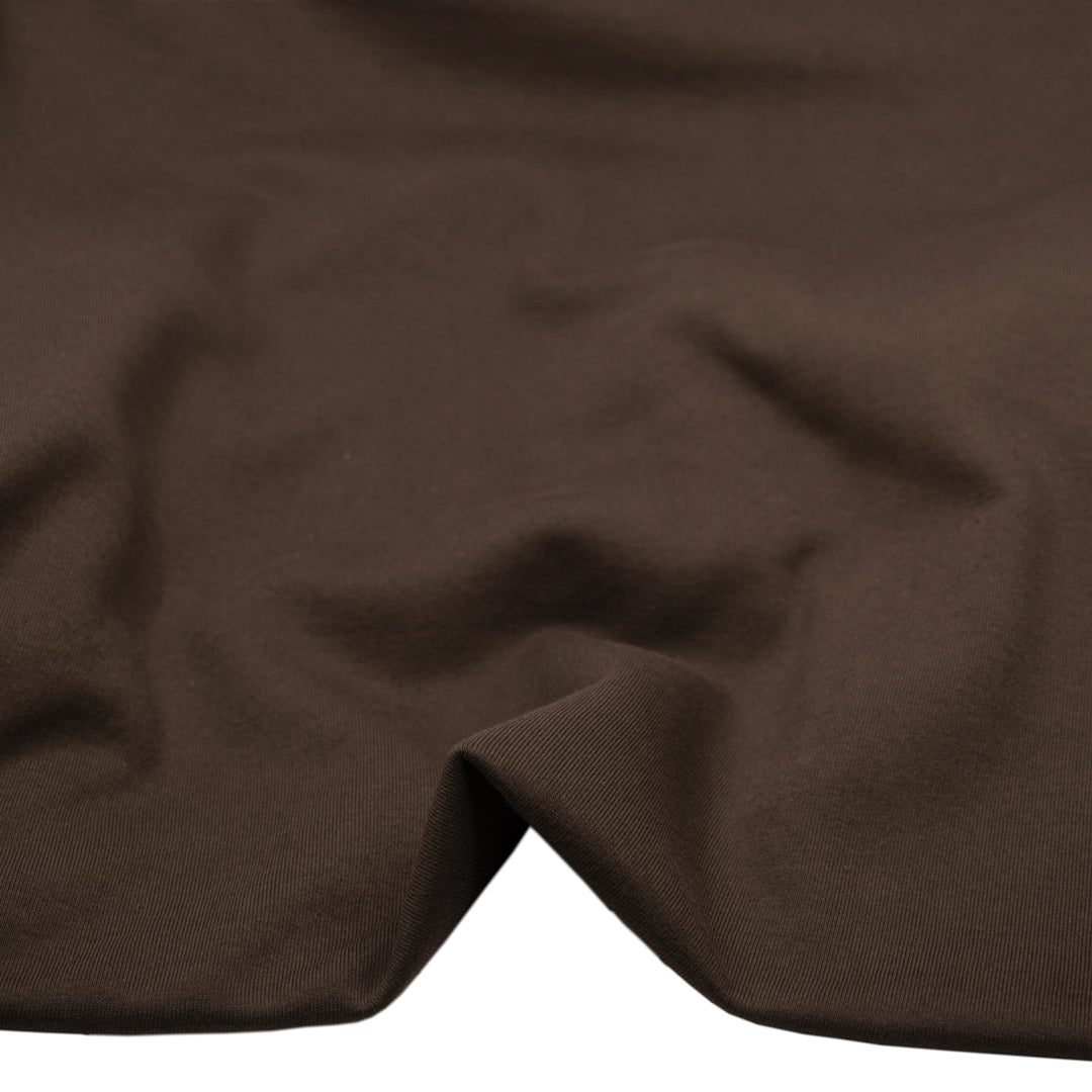 Laidback 100% Cotton Sweatshirt Fleece - Umber | Blackbird Fabrics
