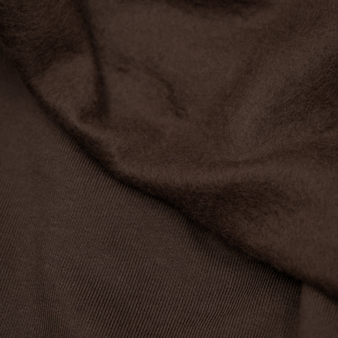 Laidback 100% Cotton Sweatshirt Fleece - Umber | Blackbird Fabrics