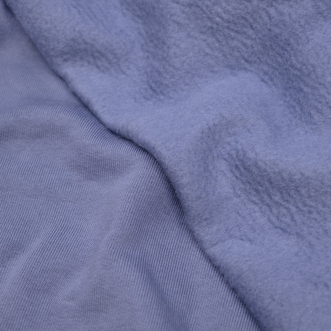 Laidback 100% Cotton Sweatshirt Fleece - Periwinkle | Blackbird Fabrics