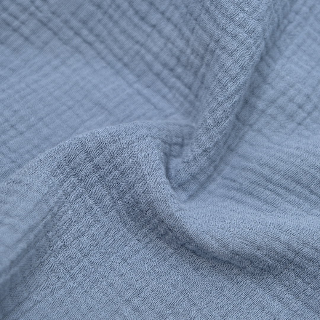 Organic Cotton Double Gauze - Frostbite | Blackbird Fabrics