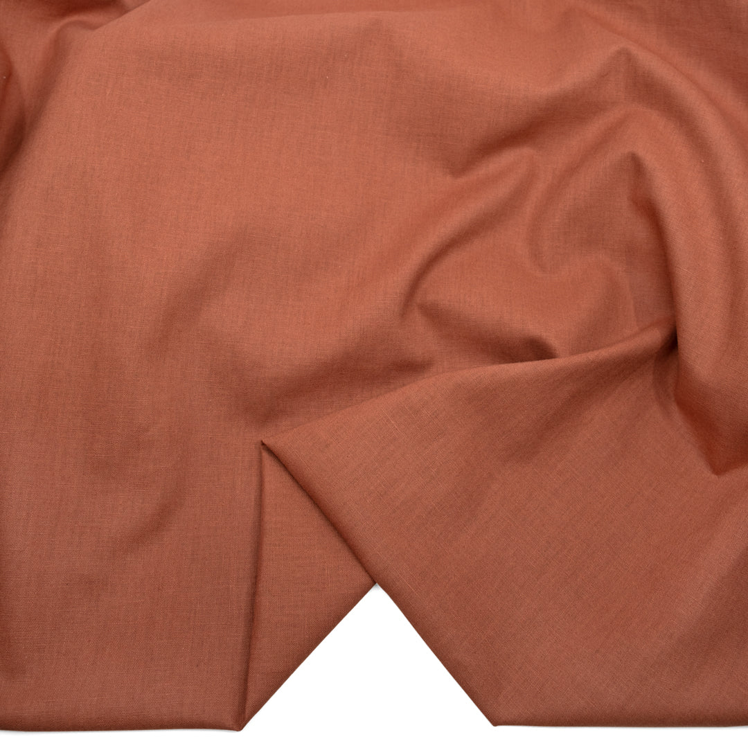Go-To Cotton Linen Blend - Rosewood | Blackbird Fabrics