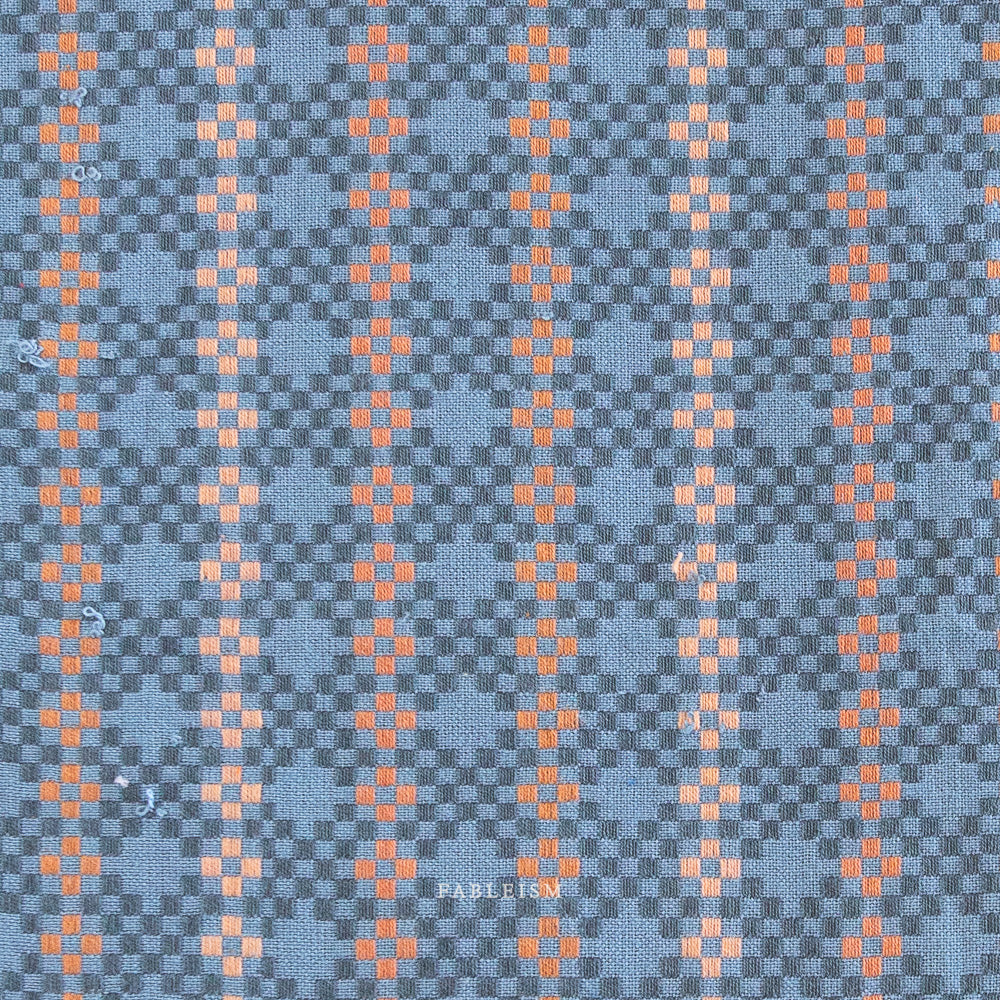Mosaic Cotton - Blue | Blackbird Fabrics