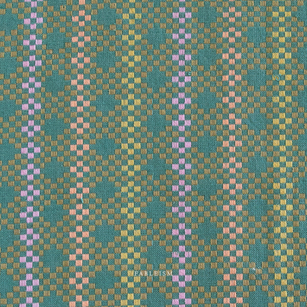 Mosaic Cotton - Melon | Blackbird Fabrics