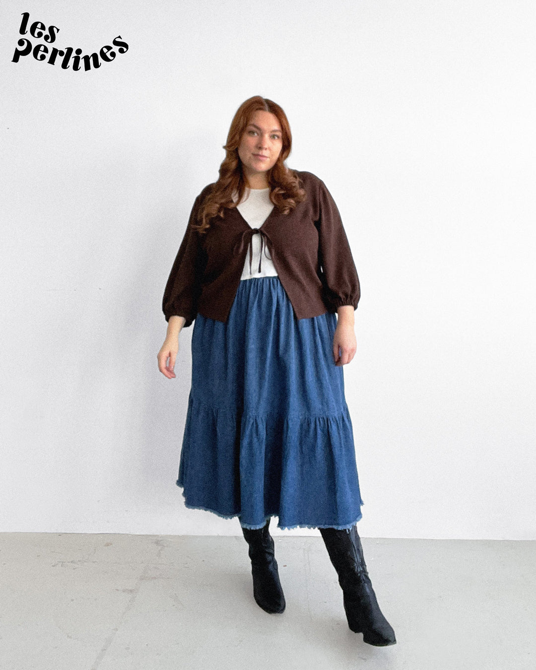 Viscose Linen Noil - Espresso | Blackbird Fabrics