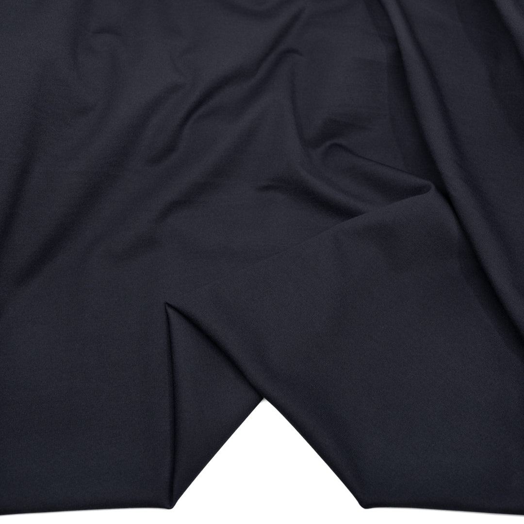 Lightweight Ponte De Roma - Midnight Blue | Blackbird Fabrics