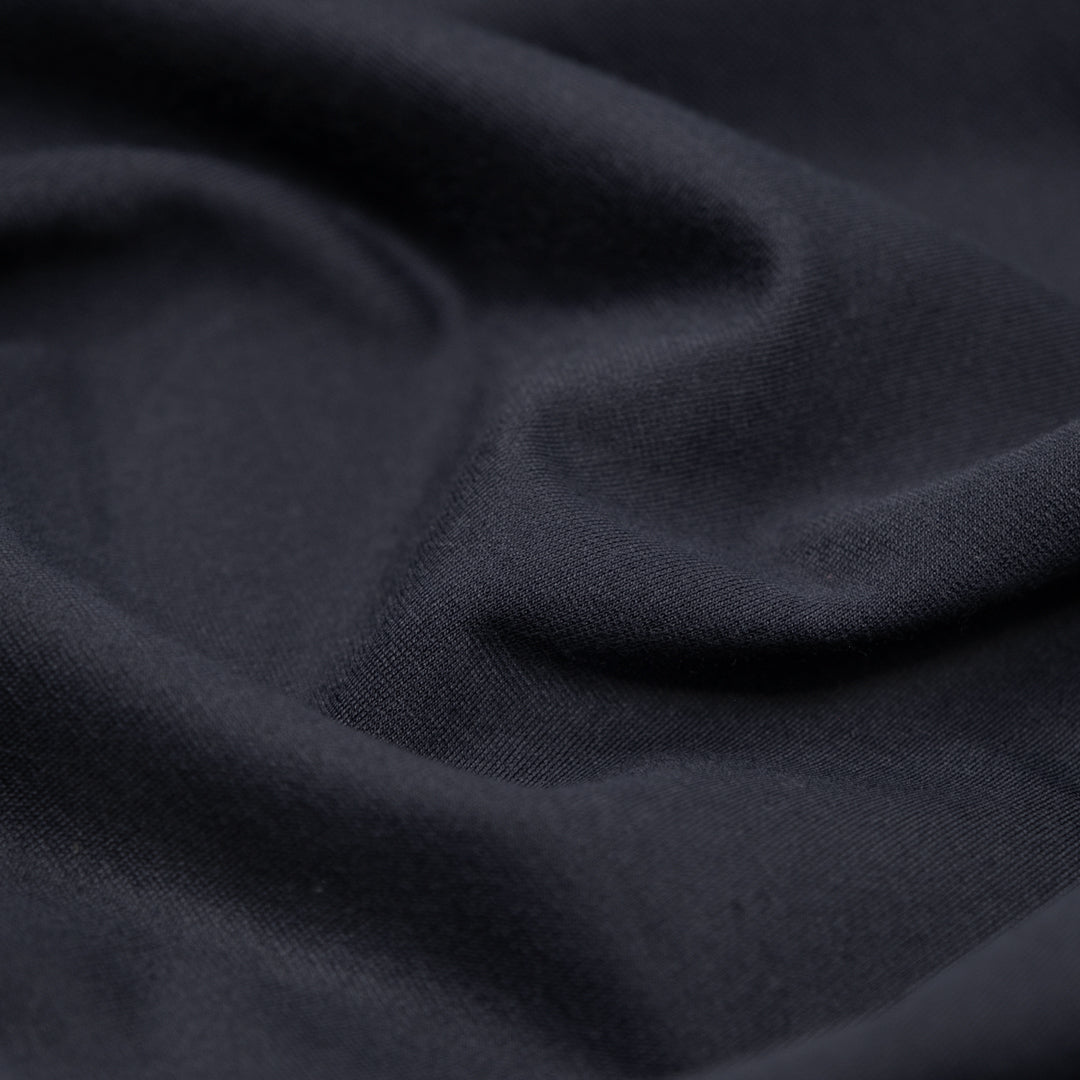 Lightweight Ponte De Roma - Midnight Blue | Blackbird Fabrics
