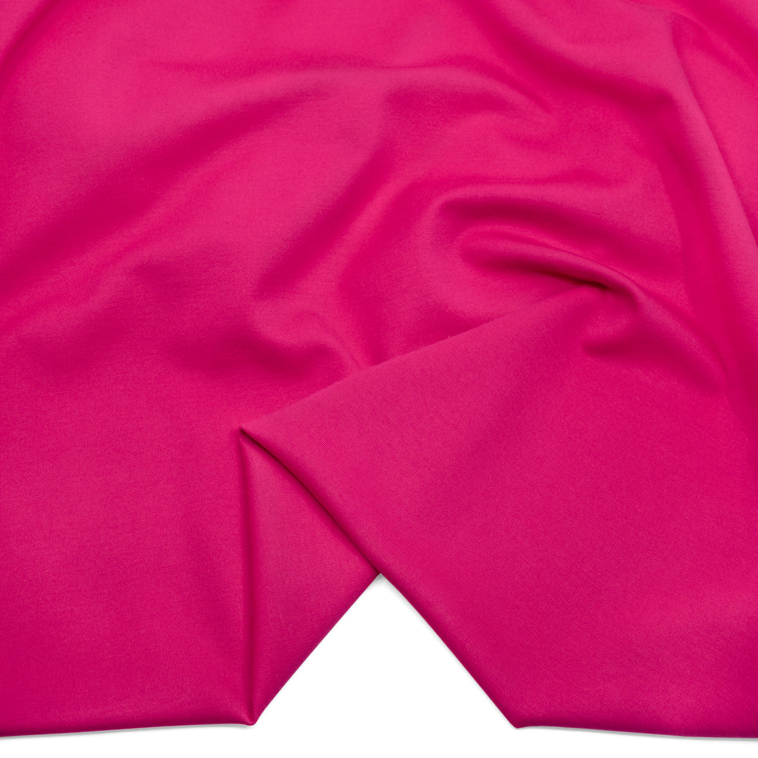 Lightweight Ponte De Roma - Raspberry | Blackbird Fabrics