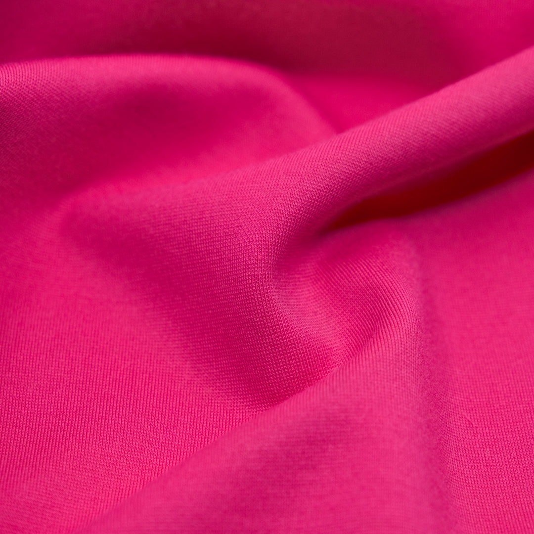 Lightweight Ponte De Roma - Raspberry | Blackbird Fabrics