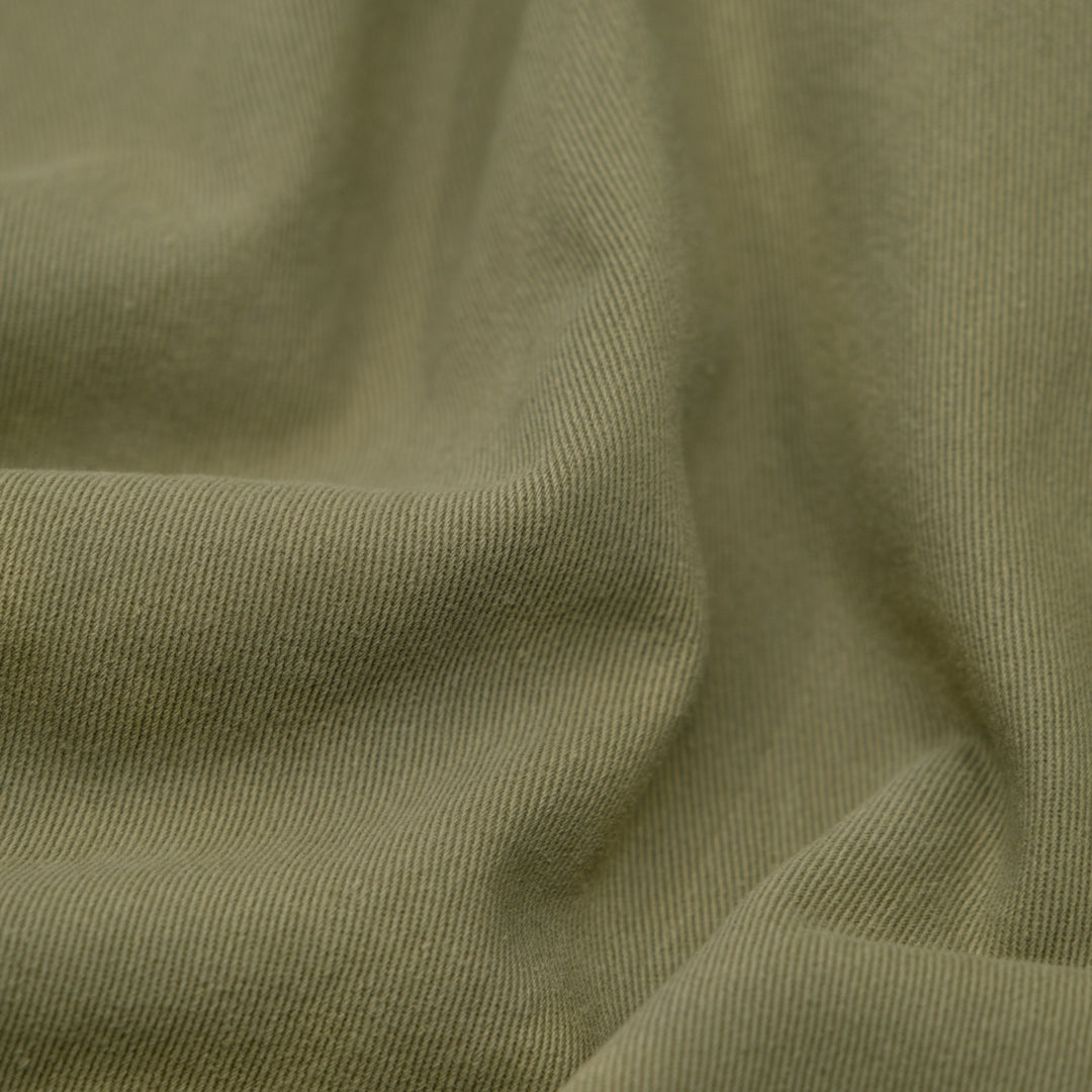 Lived In Cotton Twill - Light Sage | Blackbird Fabrics