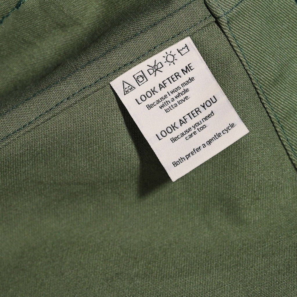 LOOK AFTER ME LOOK AFTER YOU Woven Labels | Blackbird Fabrics