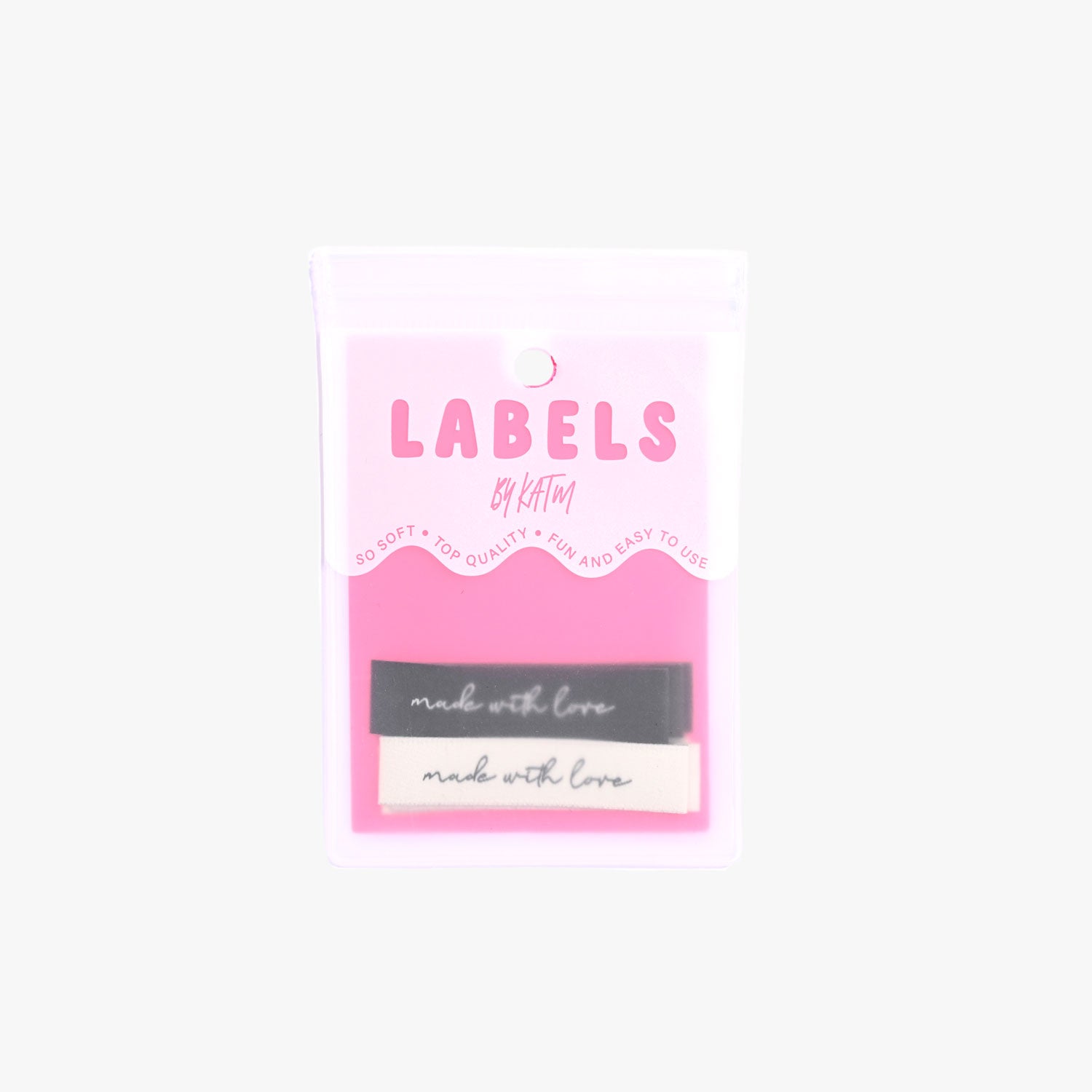 MADE WITH LOVE Woven Labels | Blackbird Fabrics
