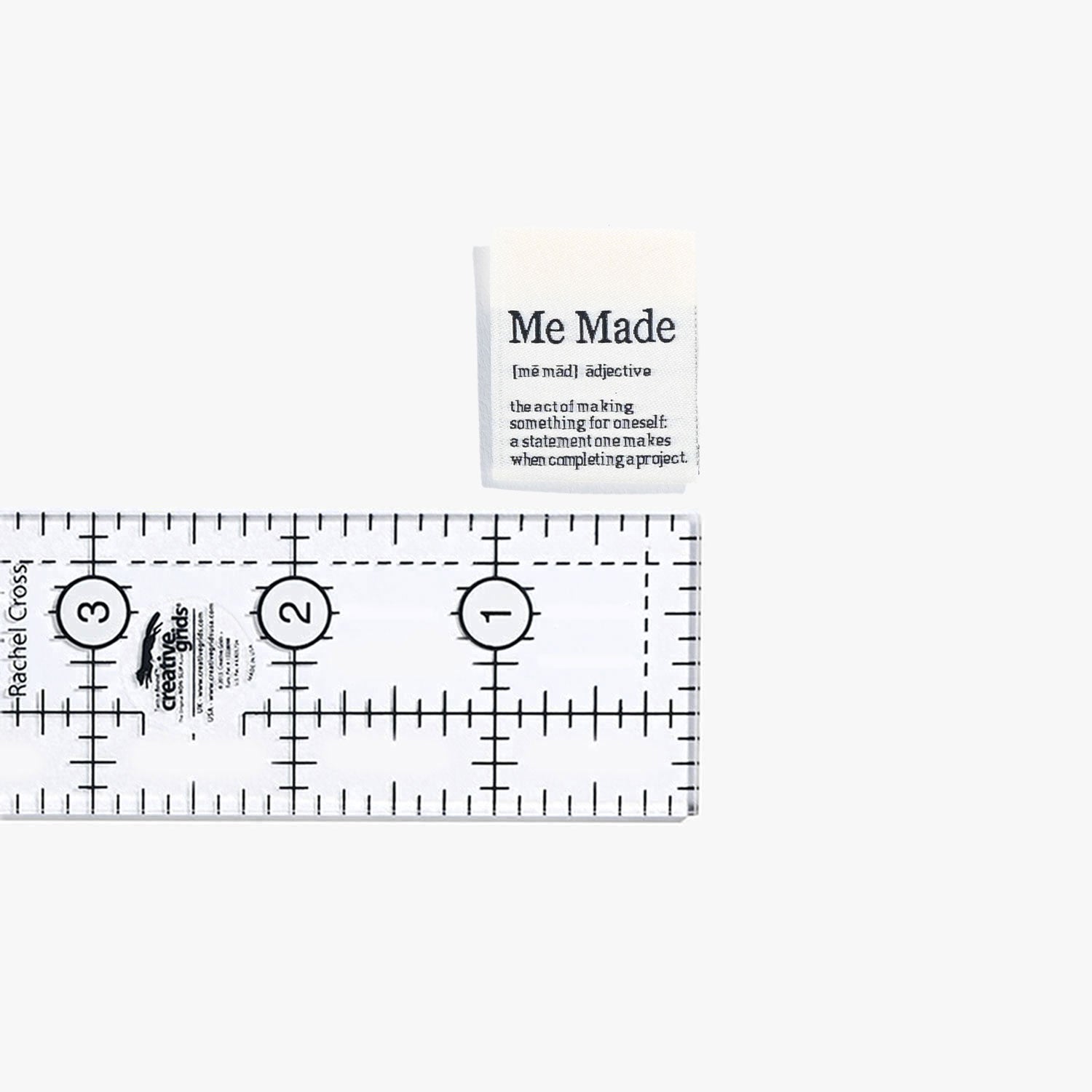 Definition Me Made Woven Labels | Blackbird Fabrics