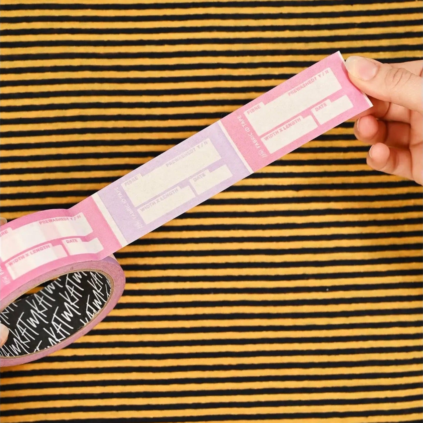 Mini Fabric ID Tape By KATM | Blackbird Fabrics