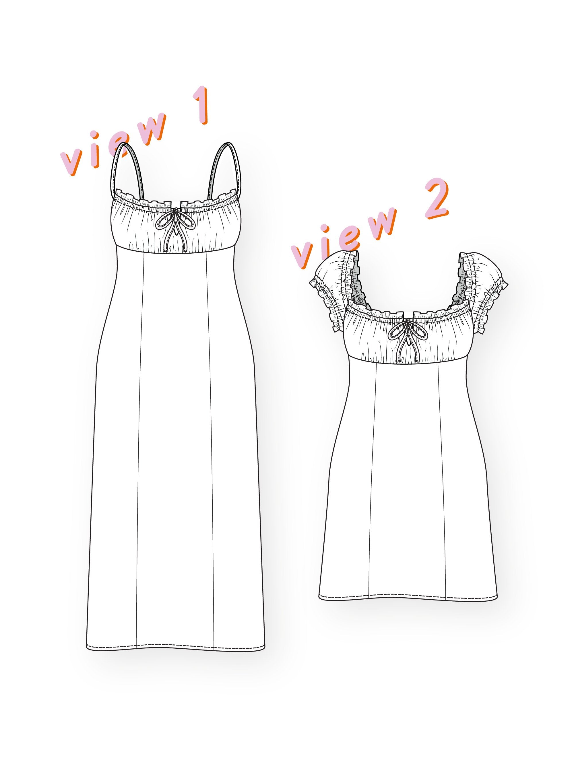 The Sundaze Dress - Les Perlines - PDF Download