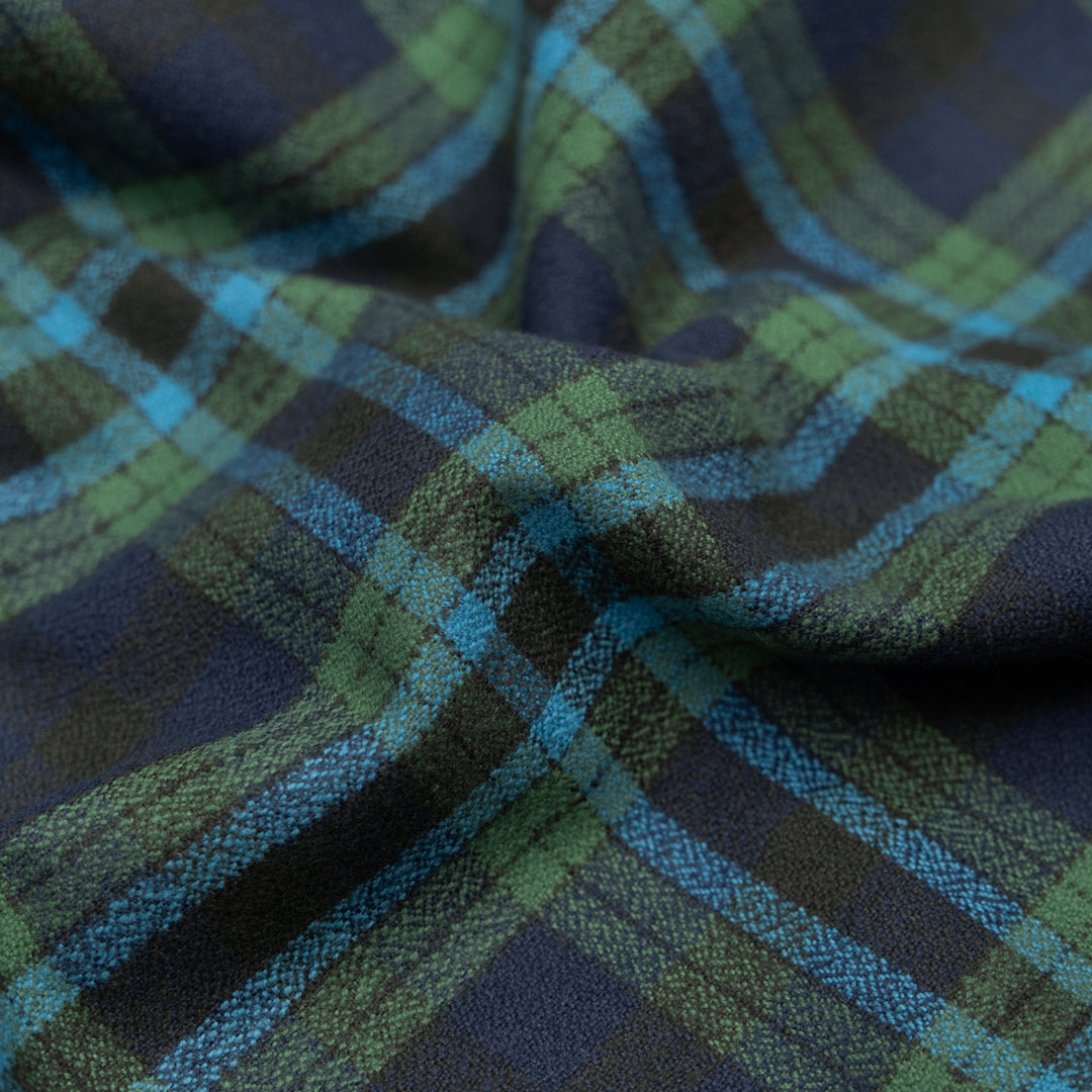 Plaid Cotton Flannel - Dragonfly | Blackbird Fabrics