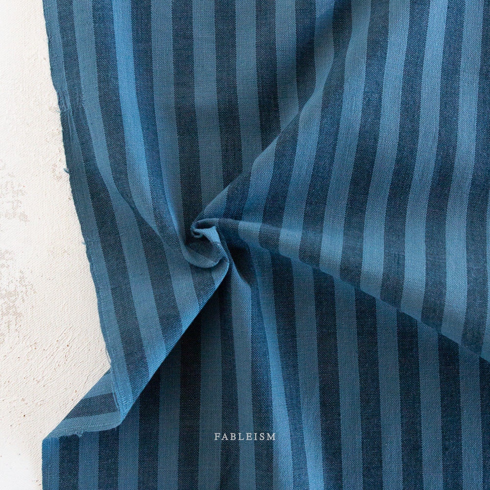 Fableism - Sun Stripe Cotton - Nightfall | Blackbird Fabrics