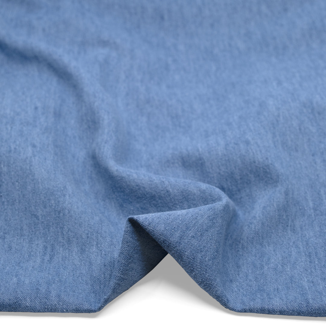 6oz Hemp & Organic Cotton Denim - Light Wash | Blackbird Fabrics