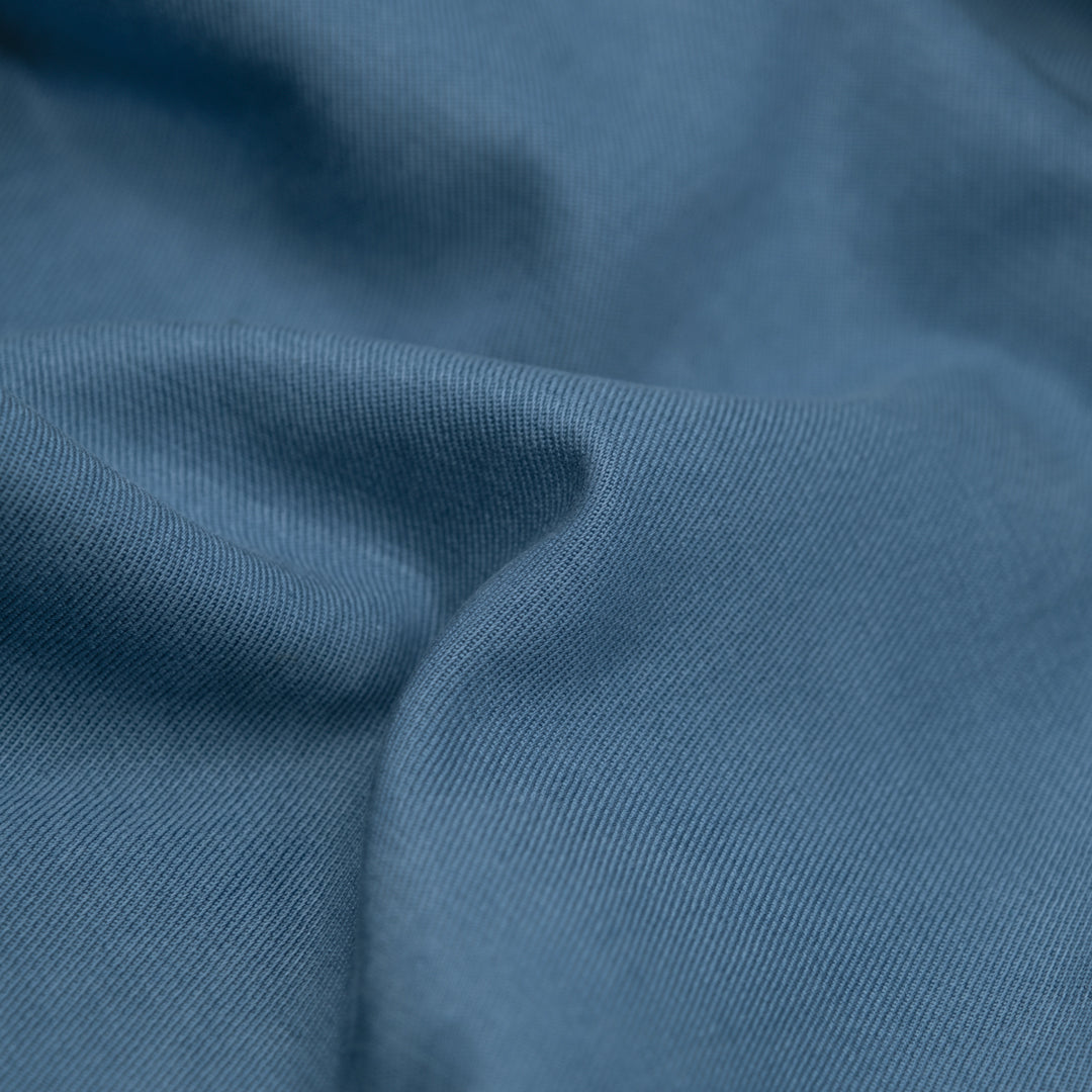Uptown Cotton Lyocell Twill - Pacific Blue | Blackbird Fabrics