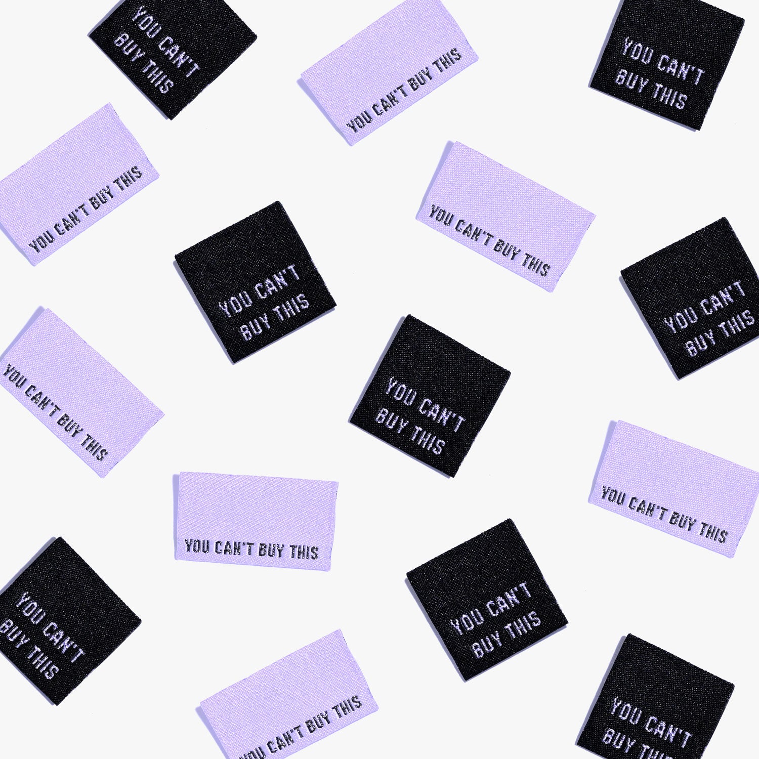 YOU CAN’T BUY THIS METALLIC Woven Labels | Blackbird Fabrics
