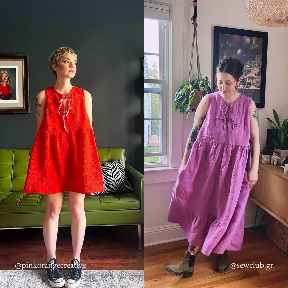 Syd Tie Top & Dress - Syd Graham - PDF Download