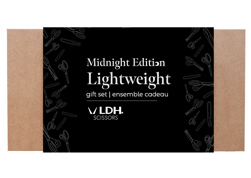Midnight Edition Lightweight Gift Set - LDH Scissors | Blackbird
