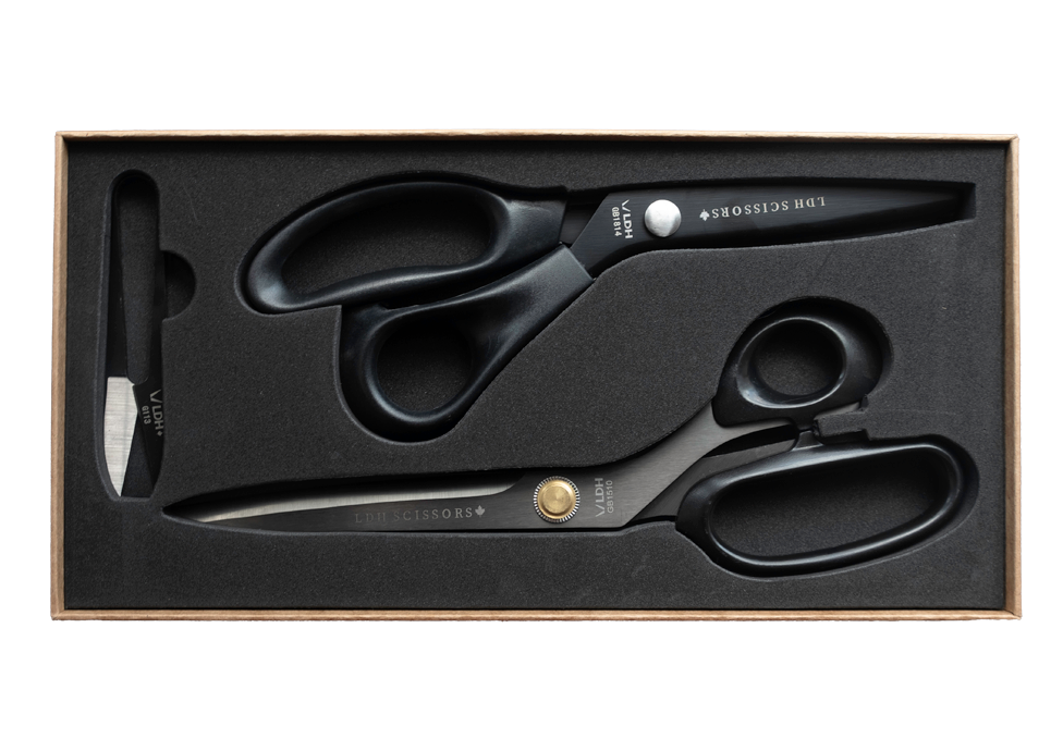 Midnight Edition Lightweight Gift Set - LDH Scissors | Blackbird Fabrics