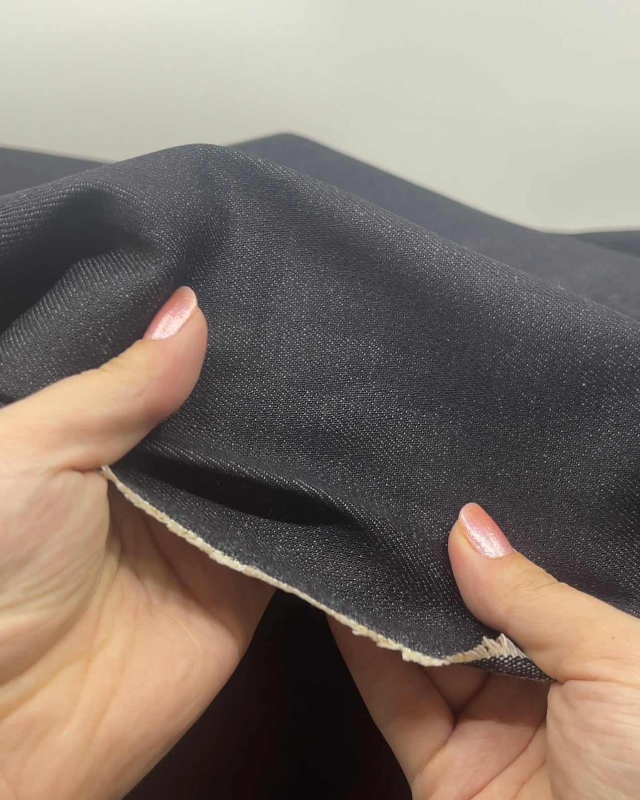 11.5oz Japanese Non-Stretch Denim - Deep Indigo | Blackbird Fabrics