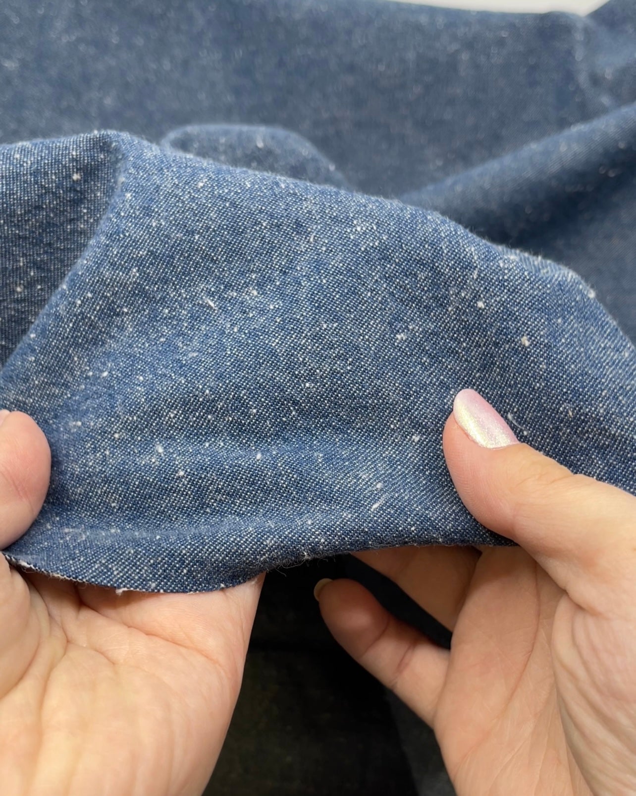 9oz Stonewashed Popcorn Denim | Blackbird Fabrics