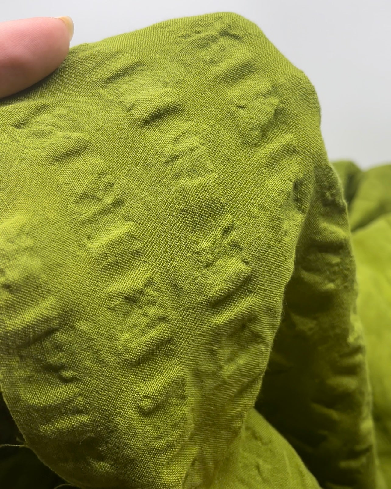 Check Linen Viscose Gauze | Blackbird Fabrics