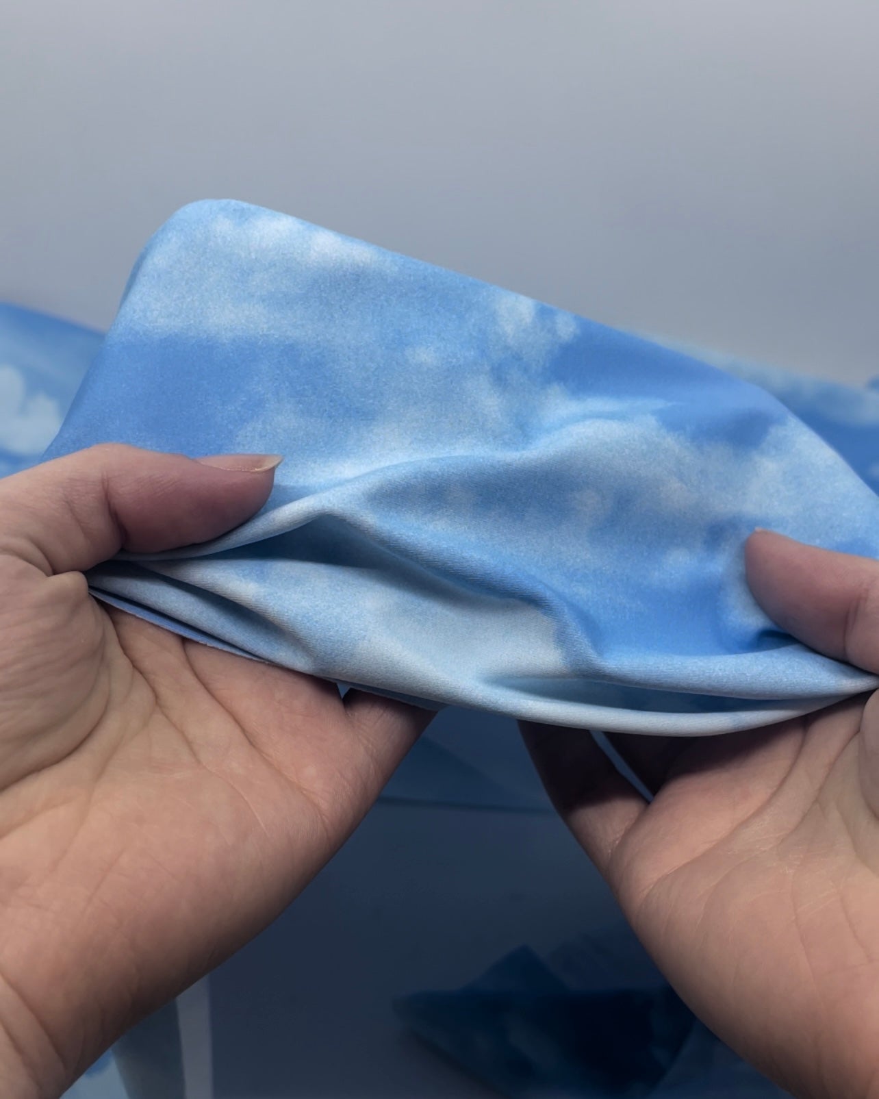 Printed Recycled Nylon Swim Tricot | Blackbird Fabrics