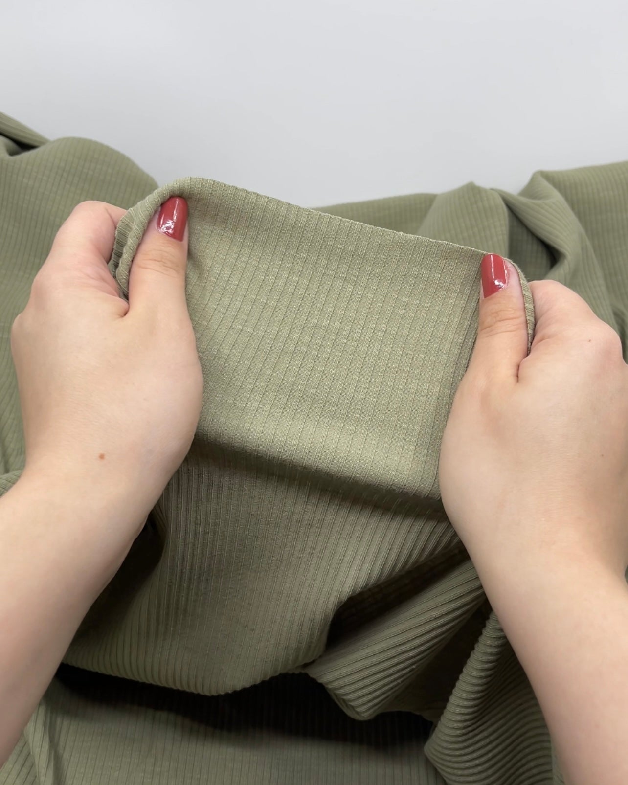 Comfy Cotton Rib Knit | Blackbird Fabrics