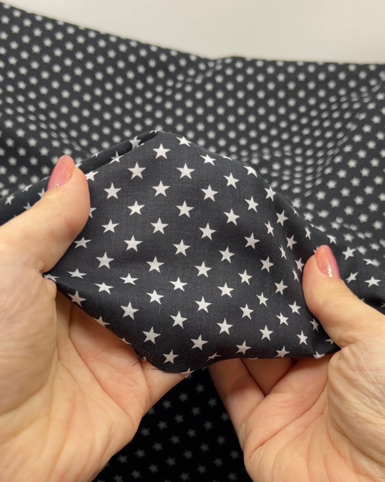 Deadstock UR A STAR Cotton Voile - Black/White | Blackbird Fabrics