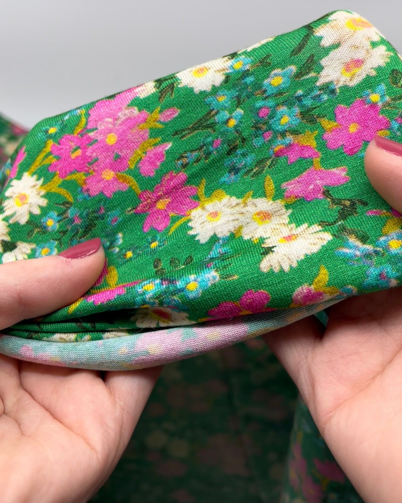 Deadstock Meadow Mirage Viscose Jersey | Blackbird Fabrics