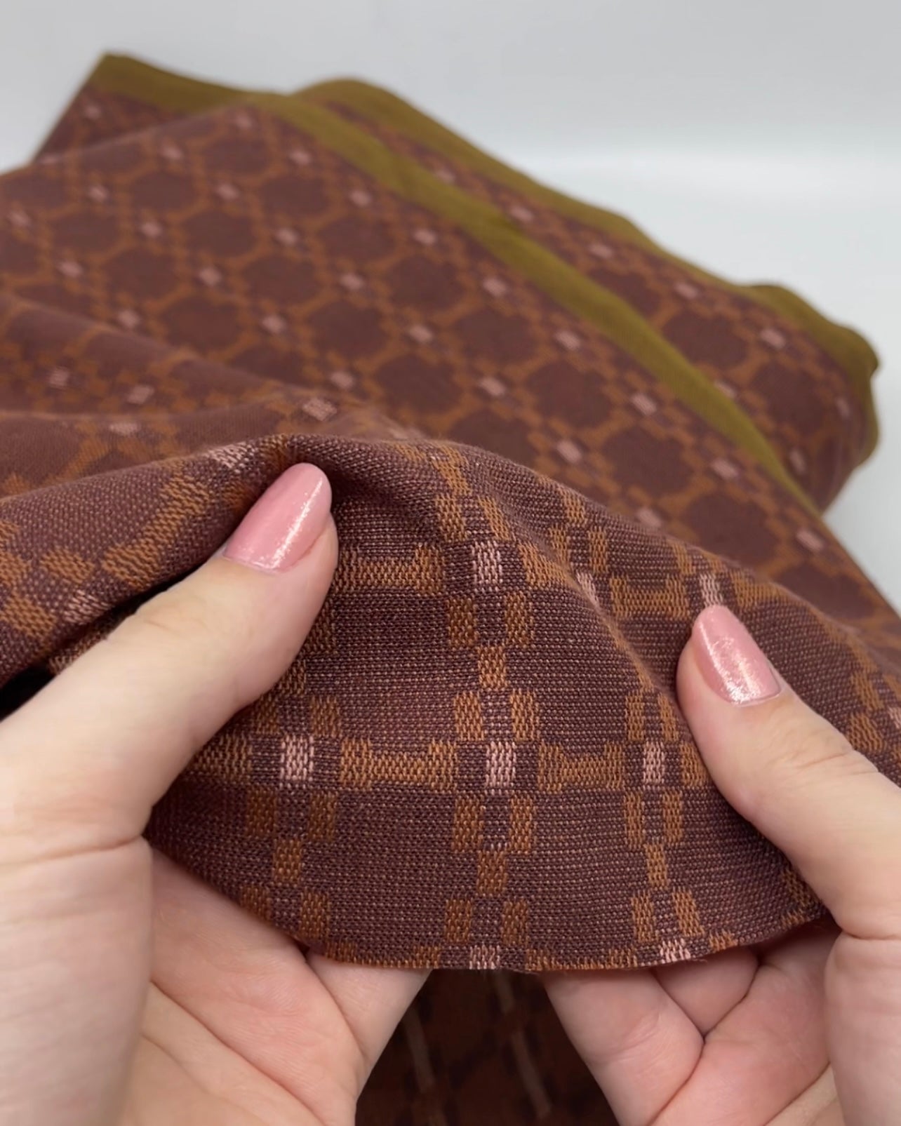 Fableism Native Nectar Cotton - Eggplant | Blackbird Fabrics