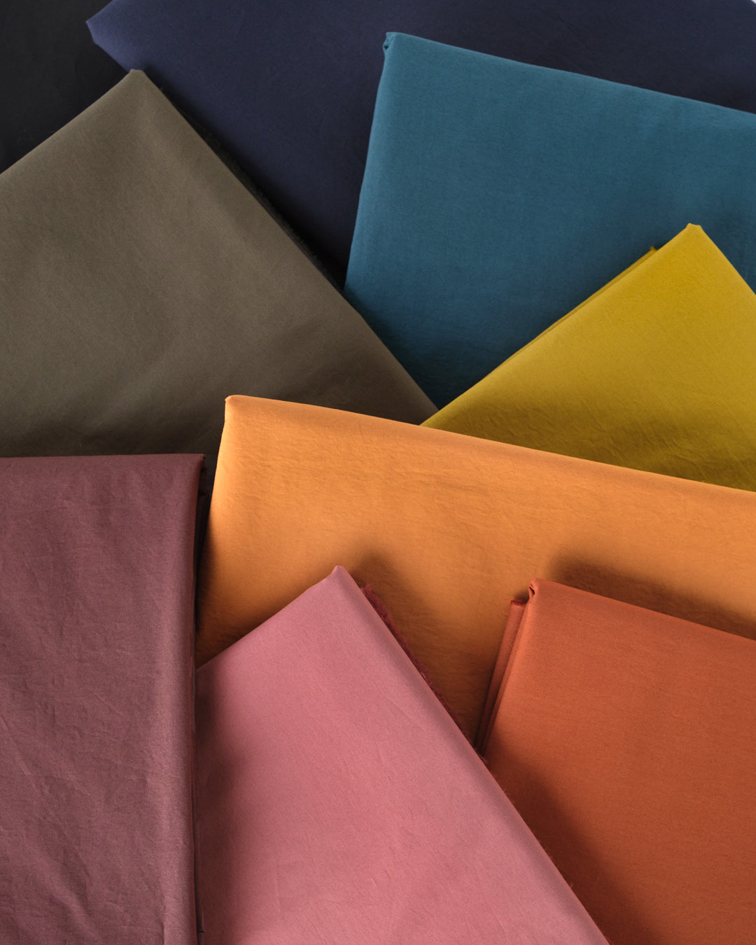 Washed Cotton Poplin - Rust