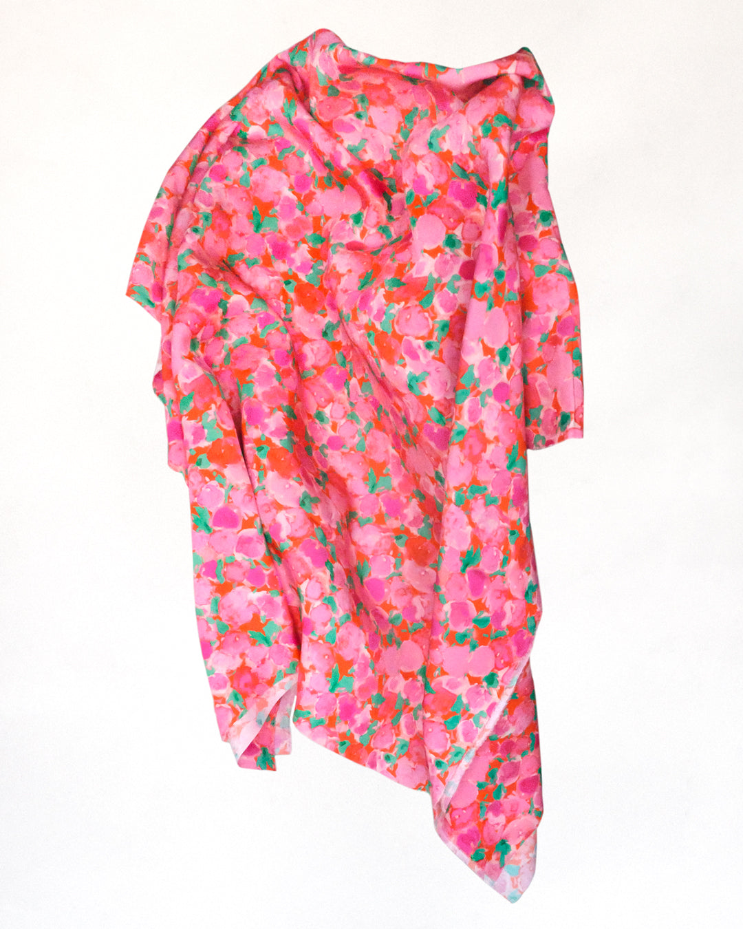 Rosewater TENCEL™ Lyocell Twill - Firecracker/Pink