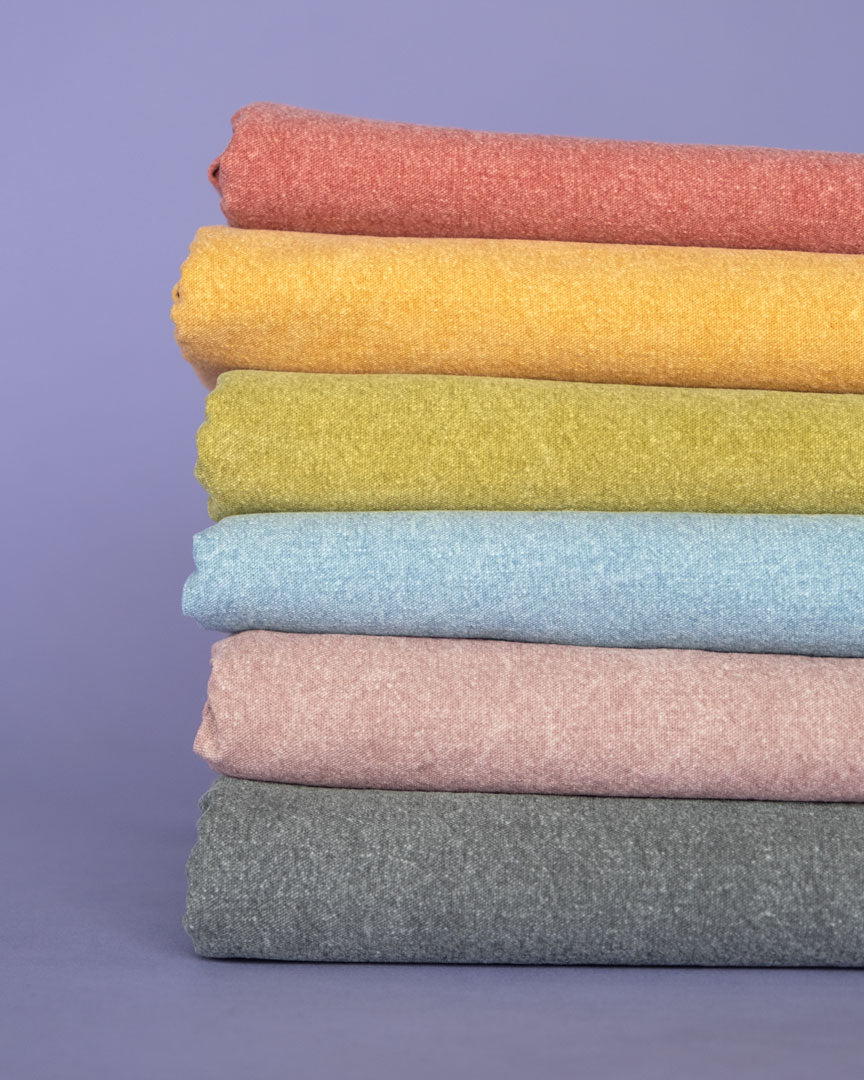 Sandwashed Cotton Canvas - Ochre