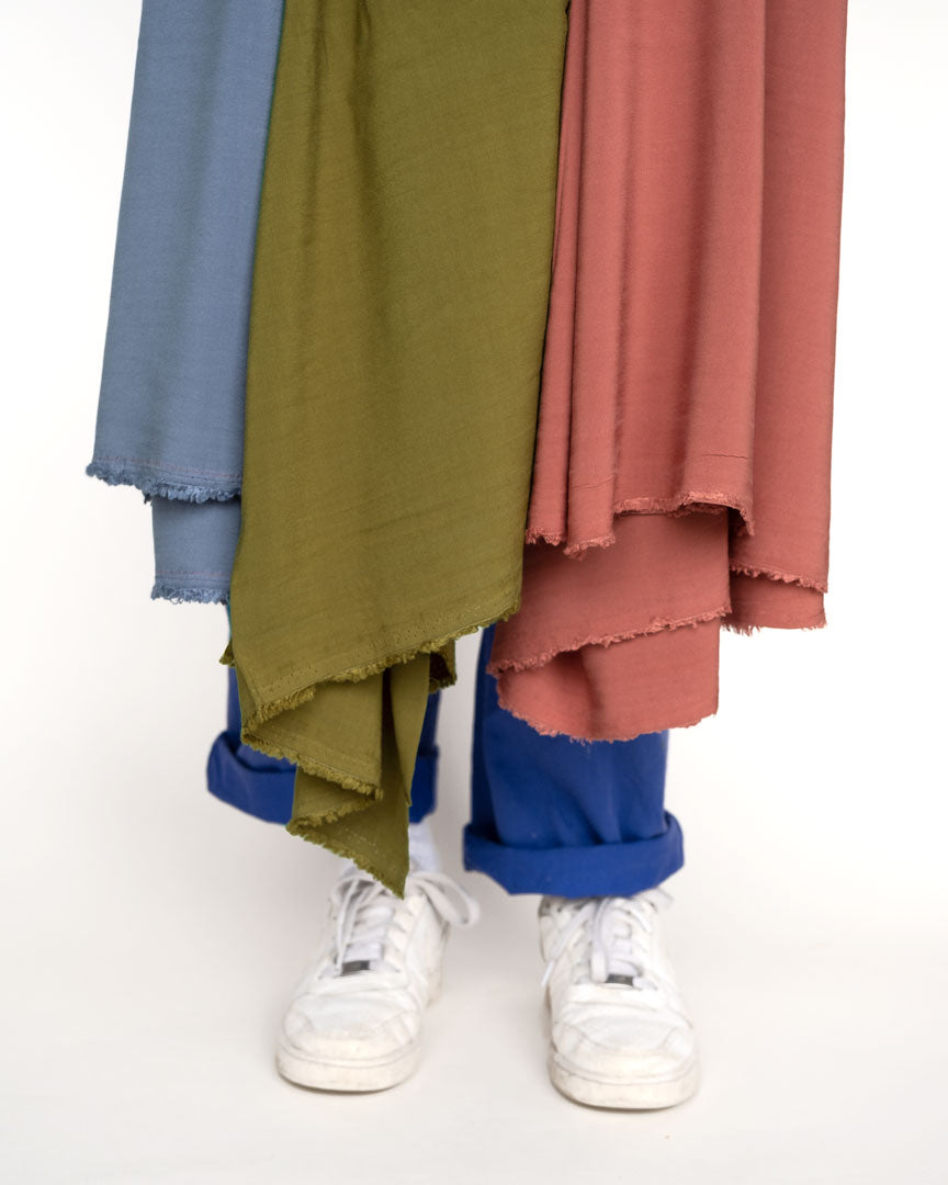 Viscose Crepe - Bluestone