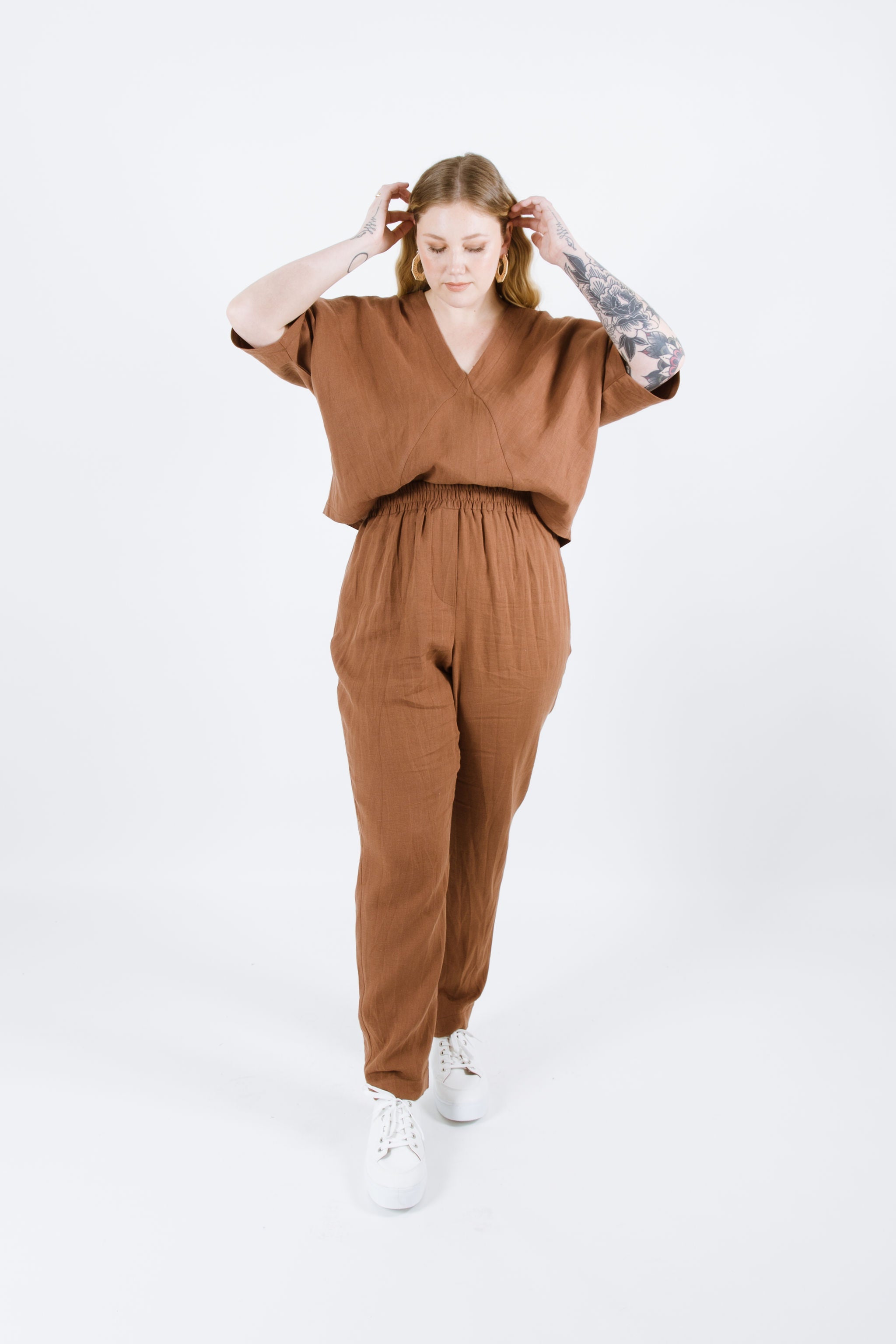 Tula Curve Pants - Papercut Patterns | Blackbird Fabrics