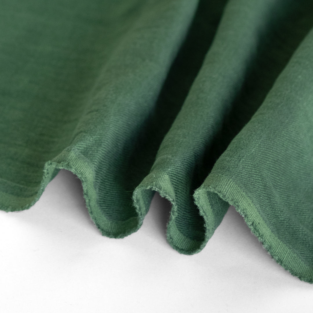 6.5oz Laundered Linen Twill - Pine