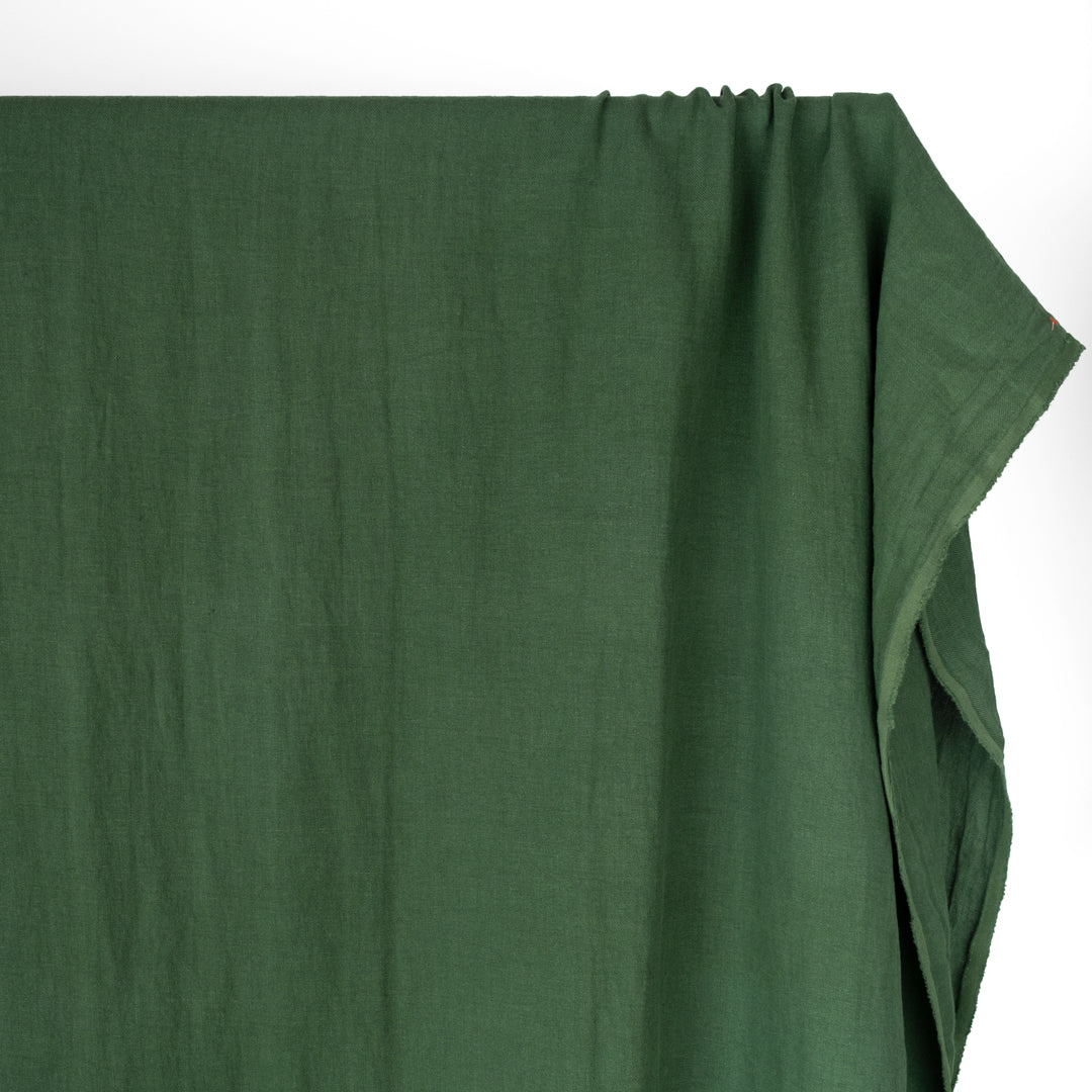 6.5oz Laundered Linen Twill - Pine