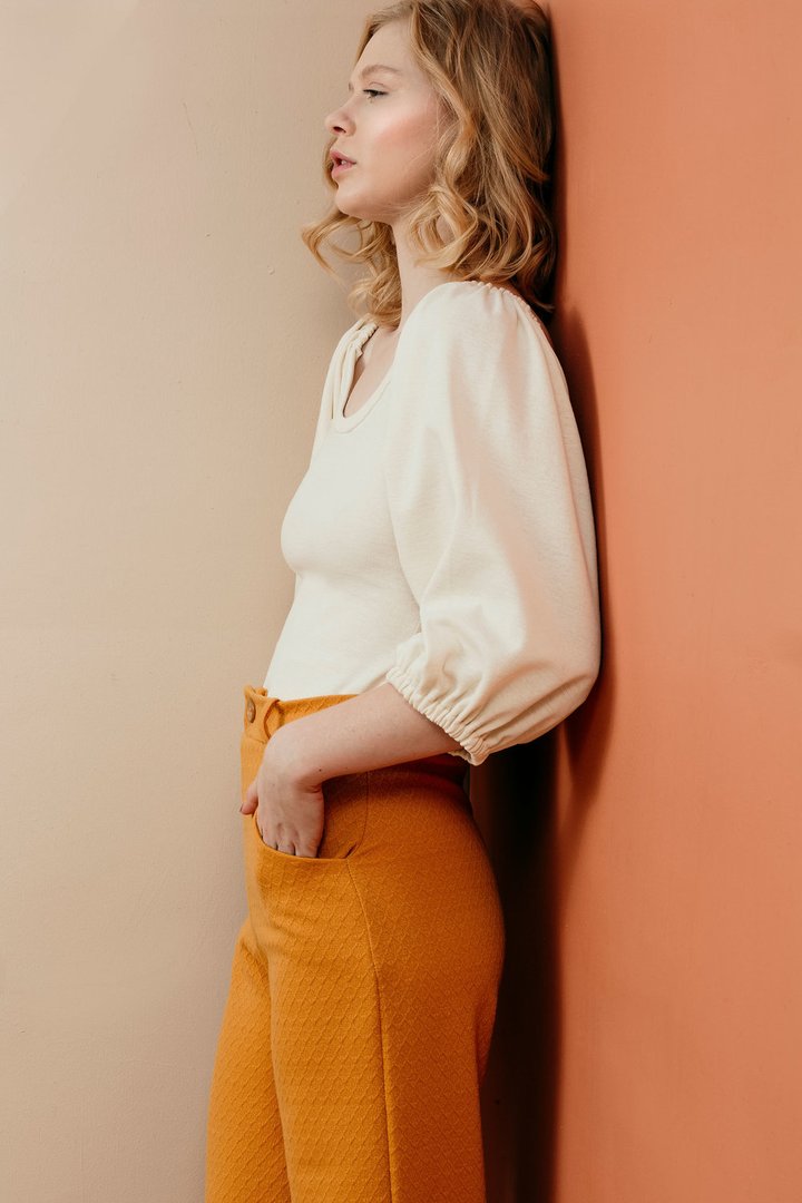 Adrienne Blouse - Friday Pattern Co