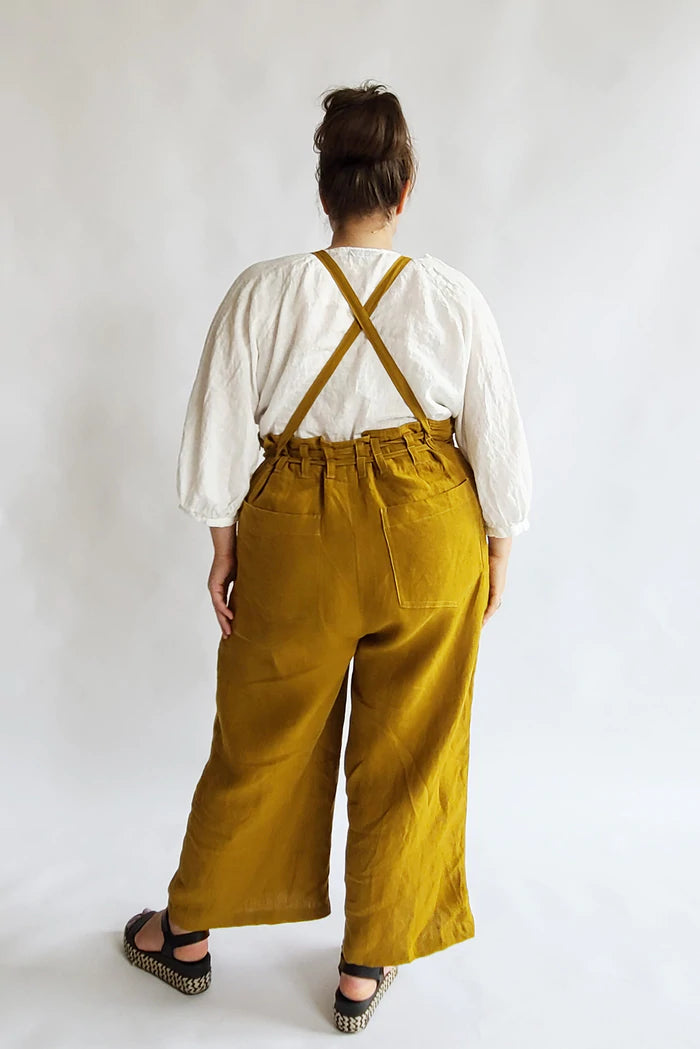 Burnside Bibs Sewing Pattern by Sew House Seven, Curvy Fit 18-34 | Blackbird Fabrics