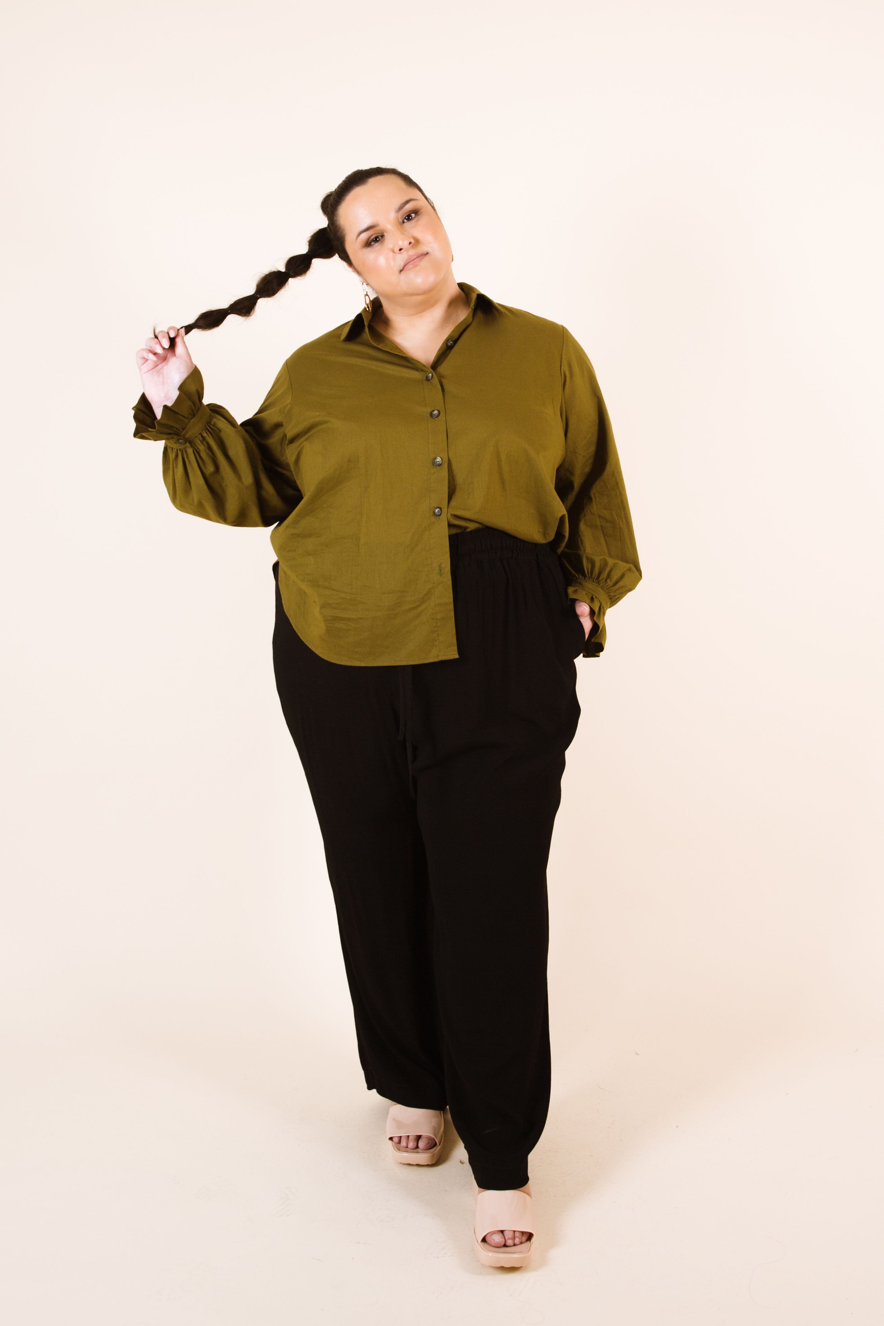 Ashling Curve Blouse & Dress - Papercut Patterns