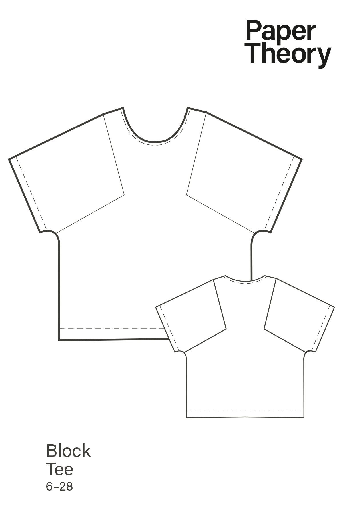 Block Tee - Paper Theory