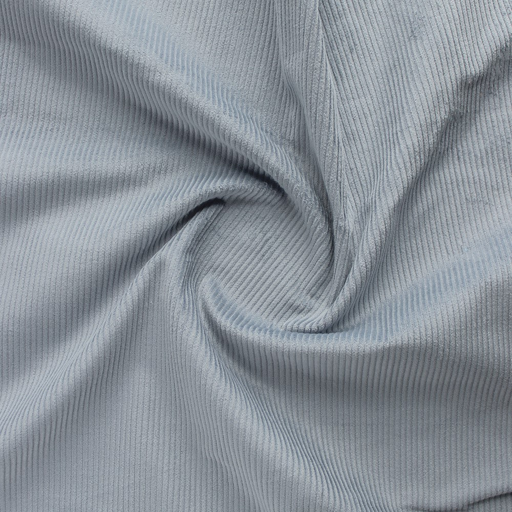 Stretch Cotton Corduroy - Powder Blue